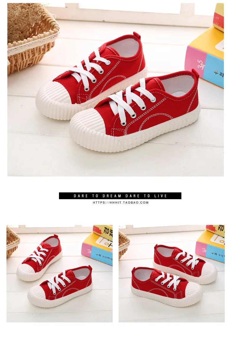 Fashion Kids Shoes Unisex Boys Girls Sneakers Children Casual Canvas Shoes For Big Boy Girl Candy Colors Soft Breathable 27-38
