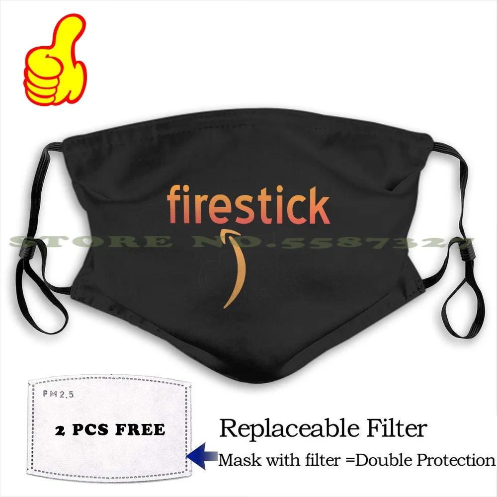 Firestick And Dck (черный) противопылевые с фильтром для мужчин и женщин моющиеся черные