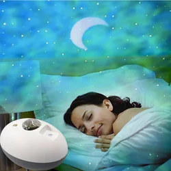 New Design Automatic Starry Sky Projector Moon Dream Romantic Night Star Led Light For Bedroom Libary Bar Hetel
