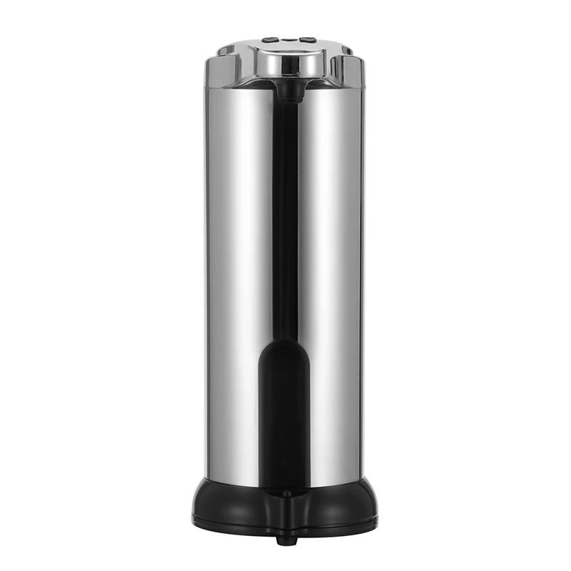 

250ML Hands Free Motion Activated IR Sensor Automatic Touchless Soap Dispenser Stainless Steel Silver
