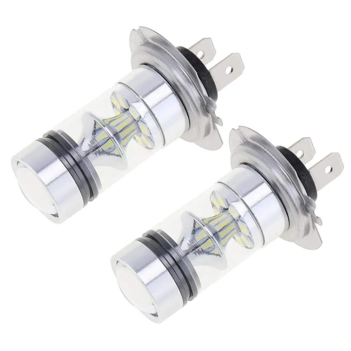 2 шт./лот H7 100 Вт LED 20 SMD Автомобильная противотуманная фара проектор задний фонарь