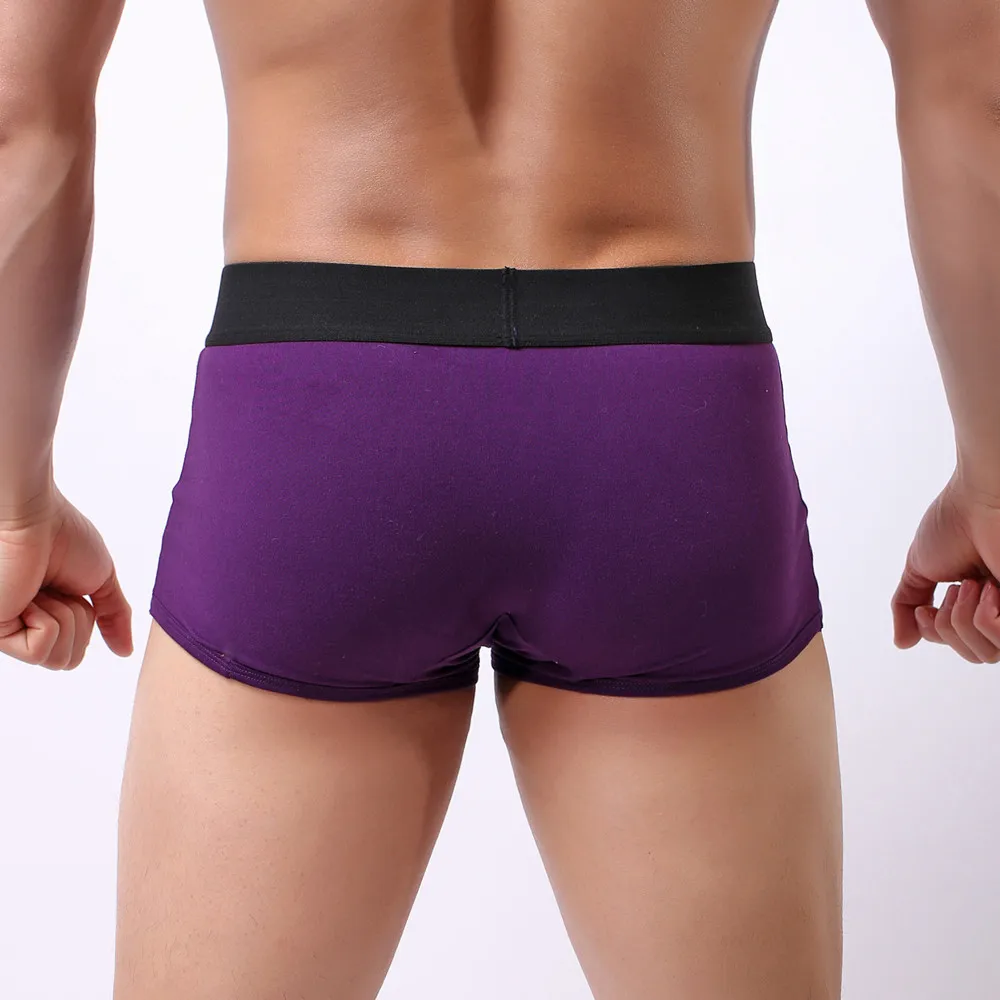 Men's Soft Underpants Letter printing Comfortable Elastic Knickers Shorts Sexy Underwear Classic Quick Dry Boxers Shorts