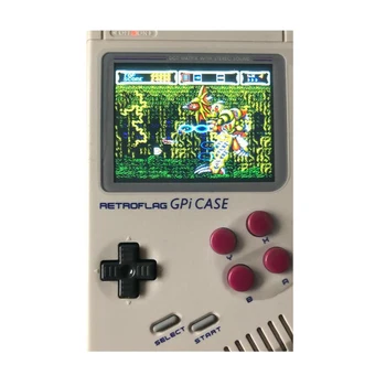 

Metermall High Quality Game Case Abs Material Retroflag Gpi Case Gameboy Compatible With Raspberry Pi Zero/Zero W