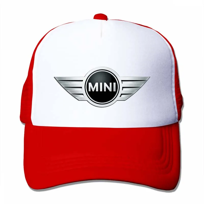 Mini Cooper, автомобильная спортивная бейсболка для мужчин и женщин, Кепка для водителя грузовика, модная Регулируемая Кепка - Цвет: 4-Red