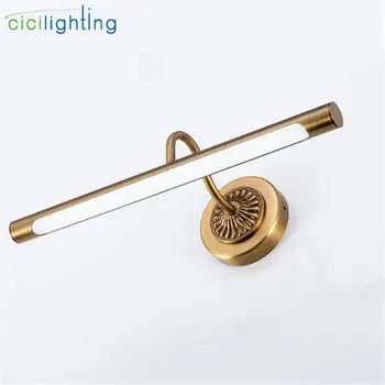 

Vintage LED Vanity Light for Bathroom Lighting, Europe style gooseneck wall lamp for kitchen cabinet, dressing table over lamp