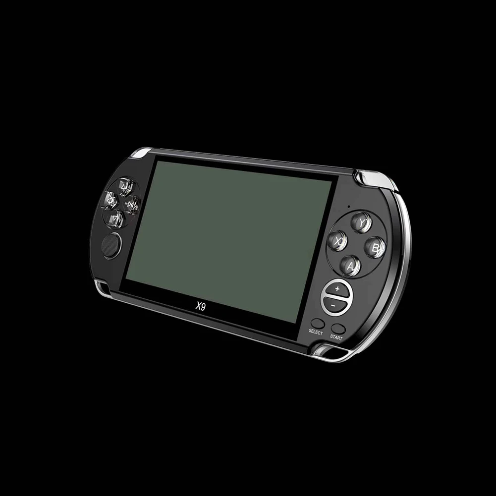 5.1 Inch Movies Player Handheld Video LCD Display Rechargeable Game Console Camera Kids Music Gift