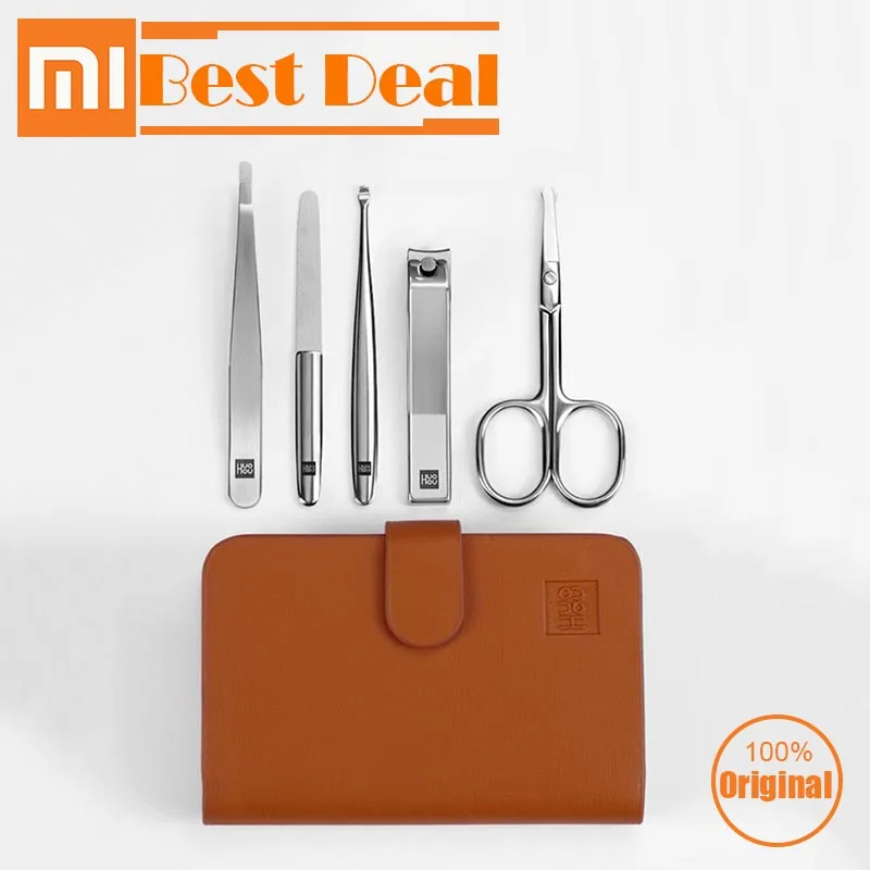 

Xiaomi Huohou Stainless Steel Nail Clippers Quality is Preferred Multi-Function Fashion Lightweight Portable Steel Nail Clippers