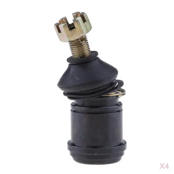 MagiDeal 4PCS 12mm Round Ball Joint / Tie Rod End for 50cc-250cc ATV