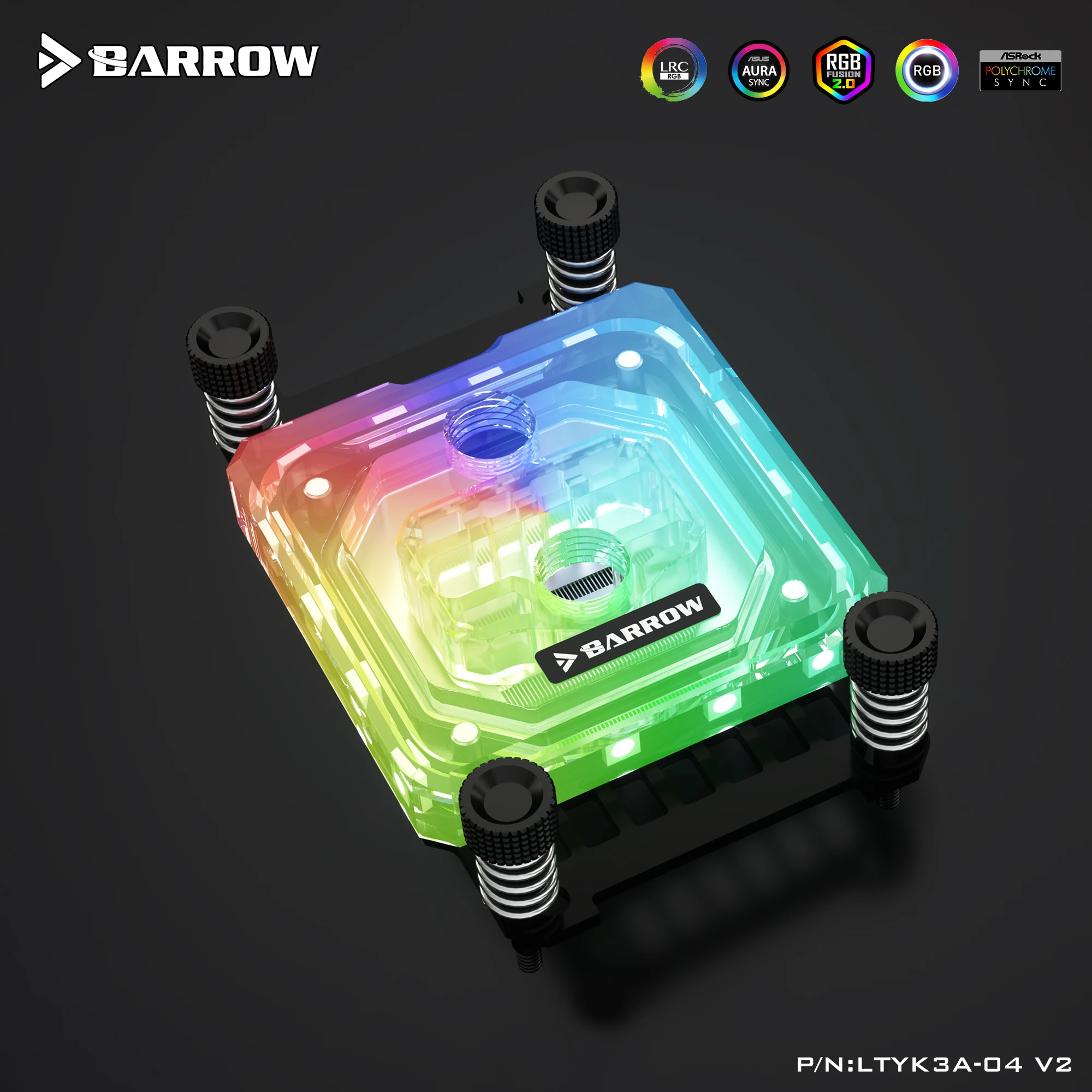 Bloco de Água da Cpu do Carrinho de Mão para Amd Ryzen 3600 Am3 Am4 Rgb Luz Computador pc Cpu Bloco de Resfriamento Água Waterblock Líquido Refrigerador Ventiladores e resfriadores - Imagem 5