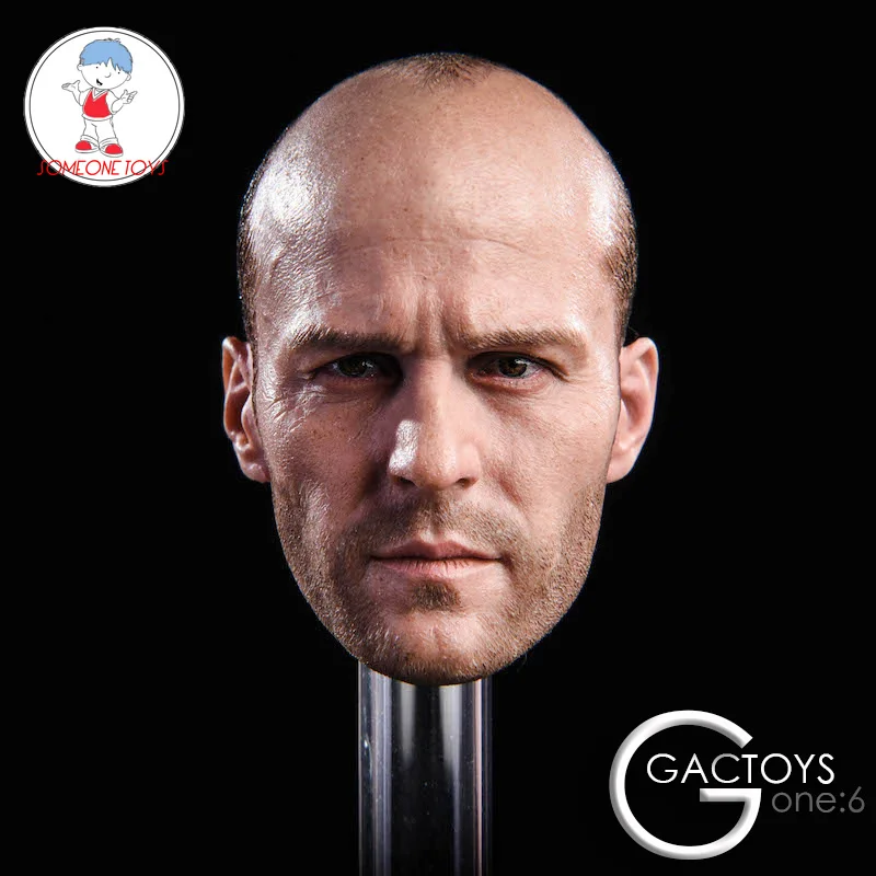MH130 Custom Cast Sculpt part Male head cast for use with 3.75" action figures 