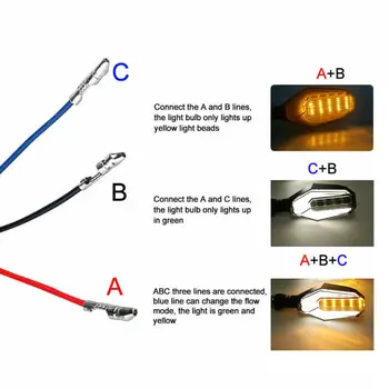 

60W Turn Signal Light 12V For Honda For Suzuki For Kawasaki For KTM For Benelli