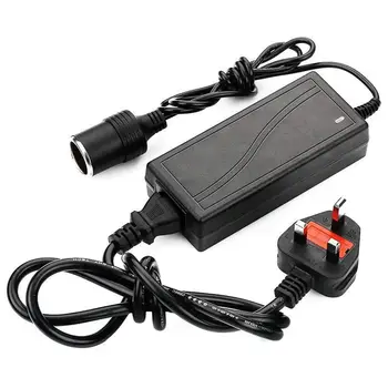 

UK plug Power Supply Cigarette Lighter Socket AC to DC Adapter 110V-240V to 12V 5A Car Power Charger Converter
