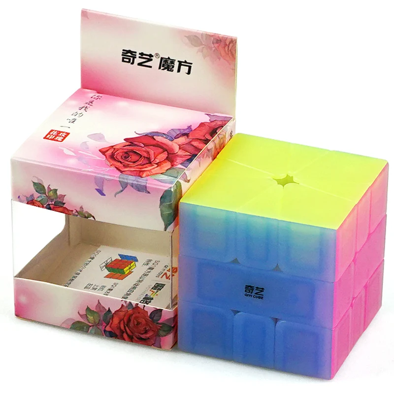 

QiYi SQ1 Jelly Cube Speed For balls Magic Puzzle Cube antistress Strange Shape Neo Cubo Magico Children Education Magnetic toys