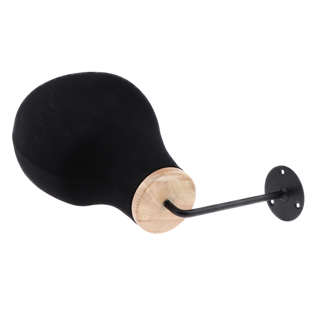 21'' Wall Mounted Displaying Head Model Mannequin For Wig Hat Toupee Display