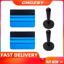 Support magnétique en fibre de carbone 3D pour Film vinyle, outil d'emballage de moto, raclette d'emballage de fenêtre, grattoir à glace, accessoires de voiture K16A 