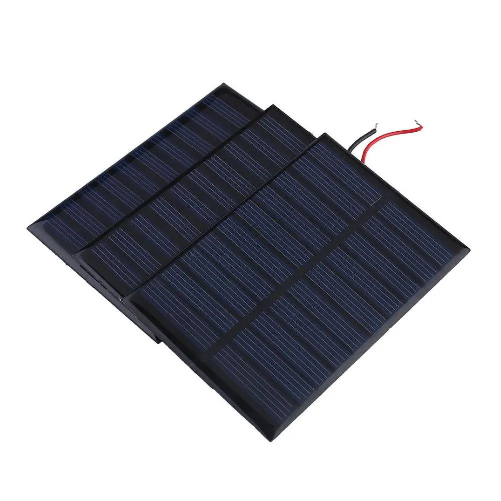 Солнечная панель ячейка DIY Аккумулятор портативный модуль 5V зарядное устройство для автомобиля