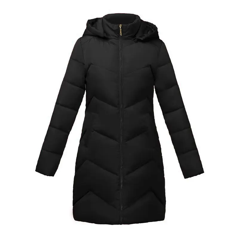 Winter Jacket Women New 2020 Fashion Women Down jacket Long Hooded