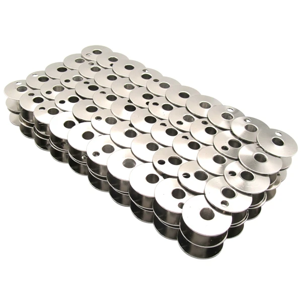 100PCS 203470 Стальные катушки подходят для CONSEW 225 226RB 227 SINGER 111W 212W JUKI LU-562 - Цвет: 100PCS