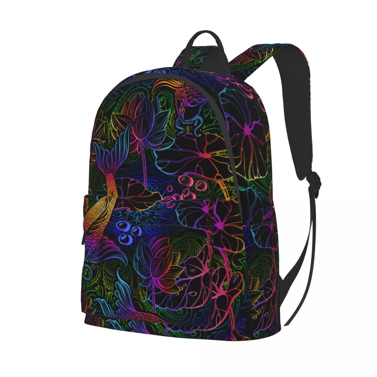 Mochila escolar adolescentes, niñas, niños, coloridos, Mandalas, Cachemira, loto carpa, paquete de libros estudiantes|Mochilas| - AliExpress