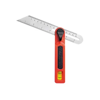 

KAPRO New High Sensitivity Adjustable Spirit Bubble Level Measuring Instrument Stainless Steel Marking Angle Level Ruler