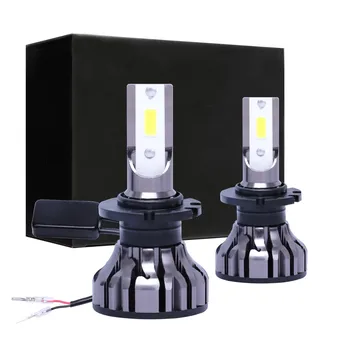 

Set LED Lights Xhp60 lamp 1 Pair 9-32V 6500K Waterproof Headlights Car
