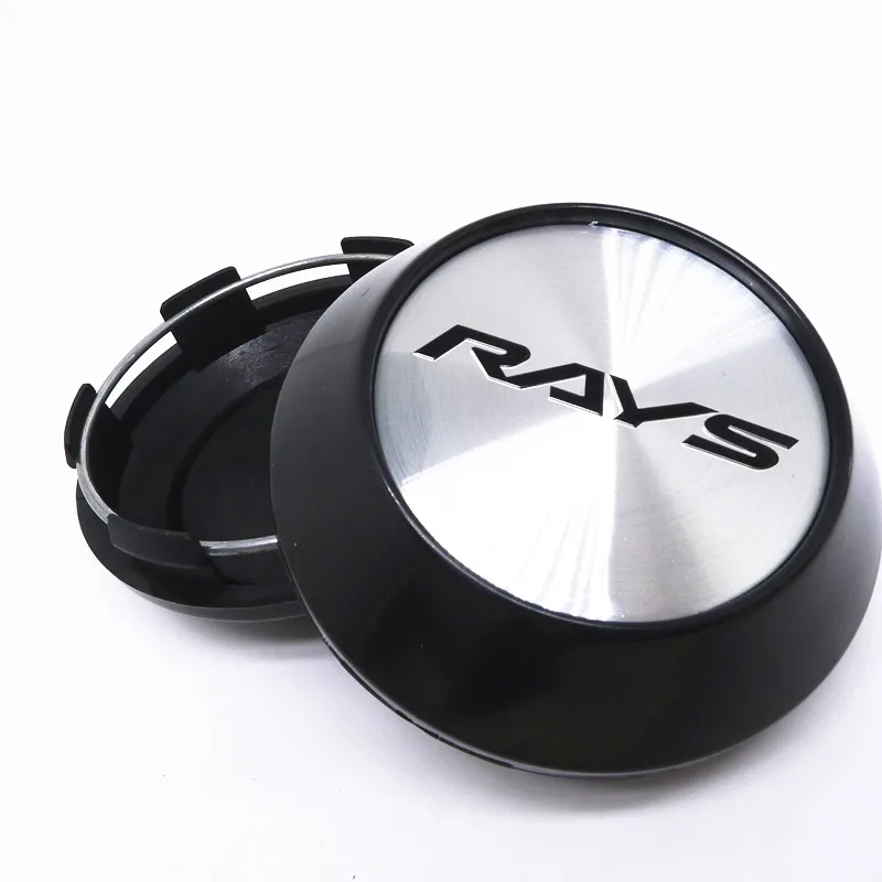 4pcs 68mm 62mm For Rays Racing Wheel Center Hub Cap Caps Car Styling VOLK CE28 TE37 Tokyo Rims Cover Logo Emblem Badge