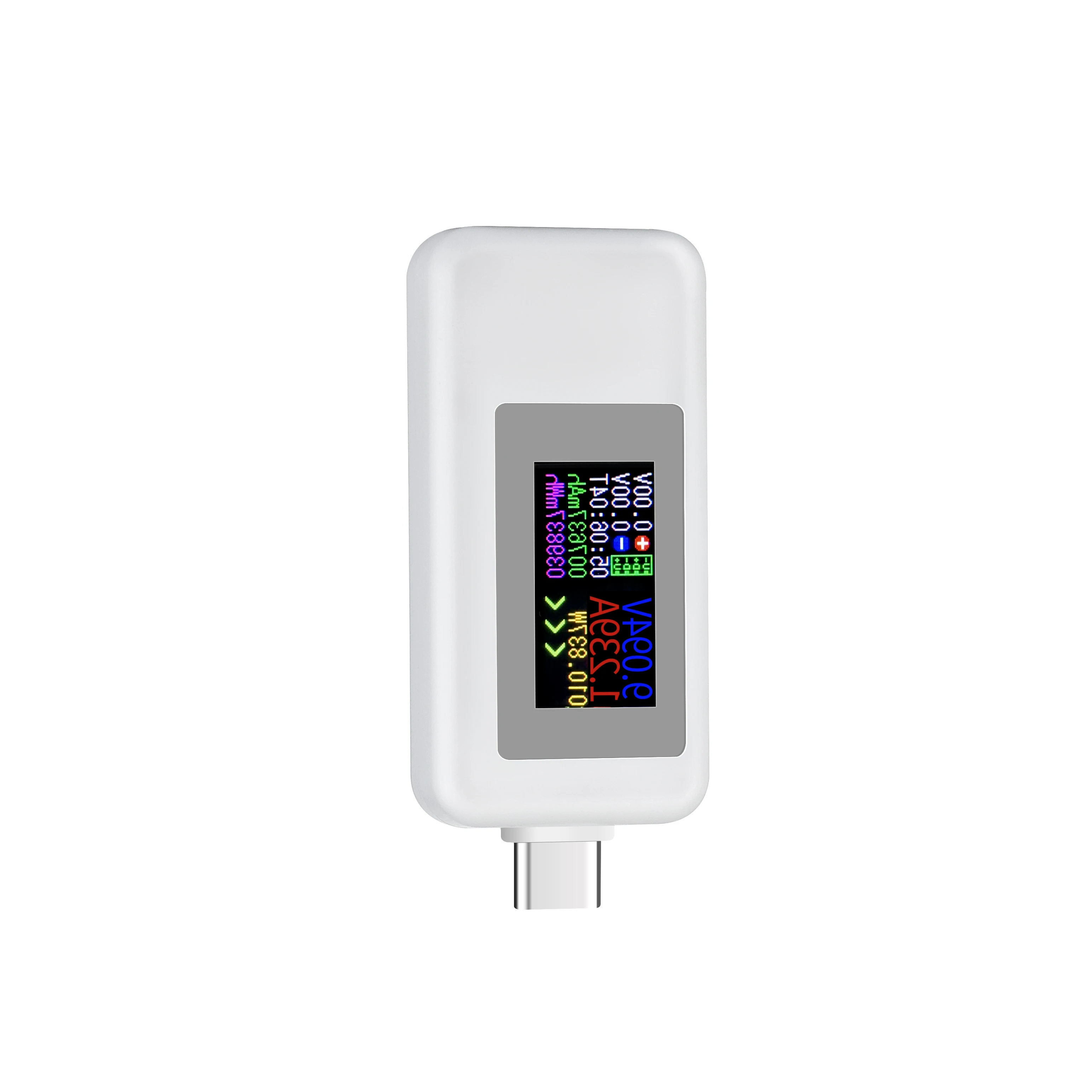 Тип-c тест er Напряжение Амперметр Быстрая зарядка USB инструмент измеритель тока Измерение температуры Высокая точность емкость тест