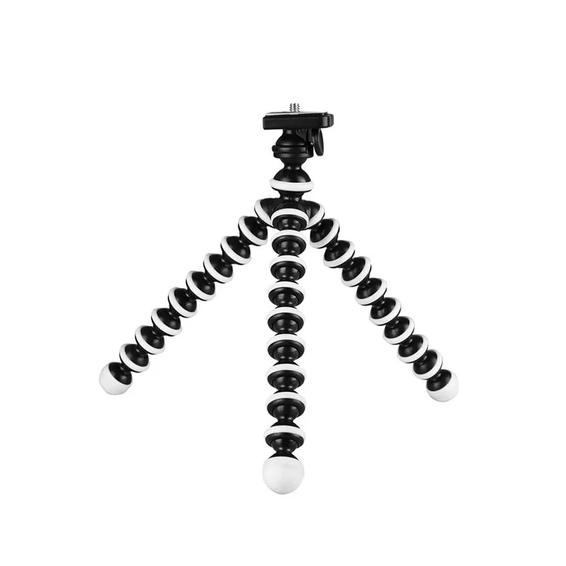 Only Tripod Гибкая Спортивная Экшн-камера ручной захват аксессуары для Gopro Go Pro Hero 7 6 5 4 1 полюс ручной селфи-Палка для Yi 4K SJ4000 - Цвет: Only Tripod