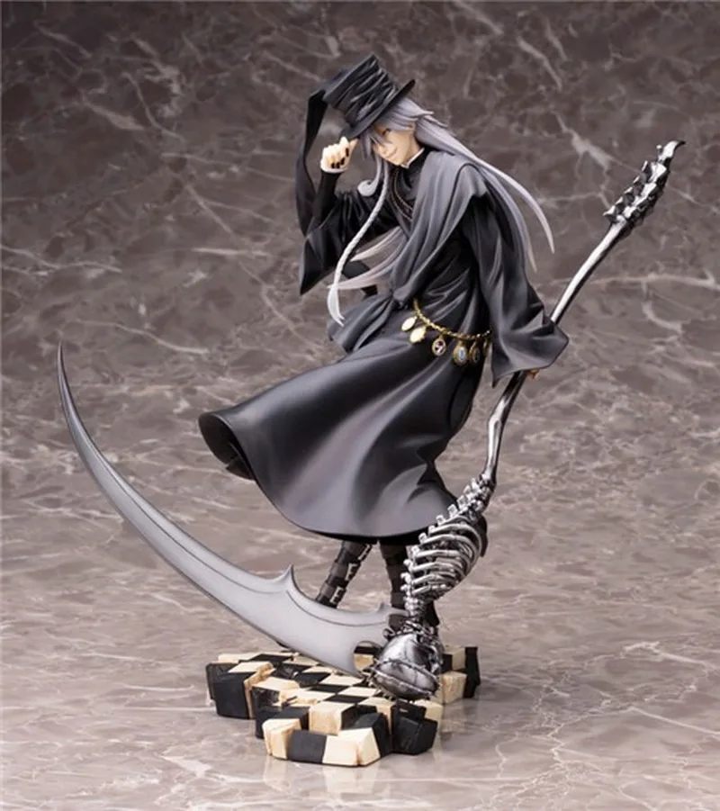 21 см J Ghee Аниме Черный дворецкий гробовщик 1/8 Kuroshitsuji фигурку ПВХ фигурка