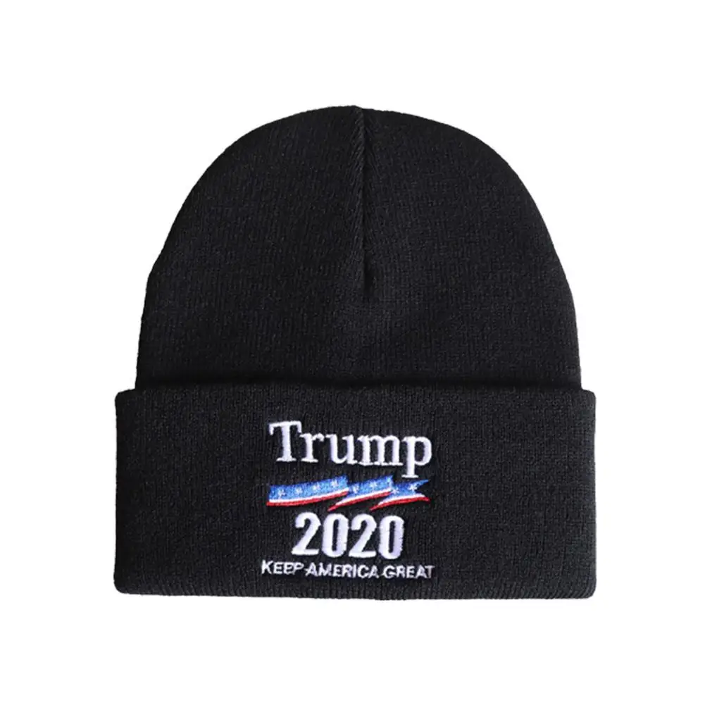 Make America Great agne, вязаная Бейсболка унисекс с вышивкой, бейсболка Дональд Трамп,, Зимняя кепка, шапка в стиле хип-хоп
