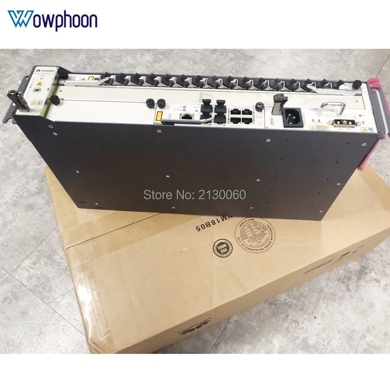 DHL huawei 1" дюймовый OLT GPON OLT MA5608T AC DC, 1* MPWC mpped плата питания, 1* MCUD 1G плата управления, GPBD GPFD C