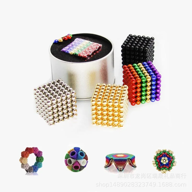 

Buckyballs 3mm5mm216 a 4mm1000 a Magic Ball Bucky Ball Fidget Cube Toy Square Magnet