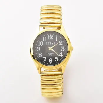 

Couple Watches Men and Women Automatic Mechanical Watch Fashion Chic Watch Waterproof Wrist Watch Gift Gold Color