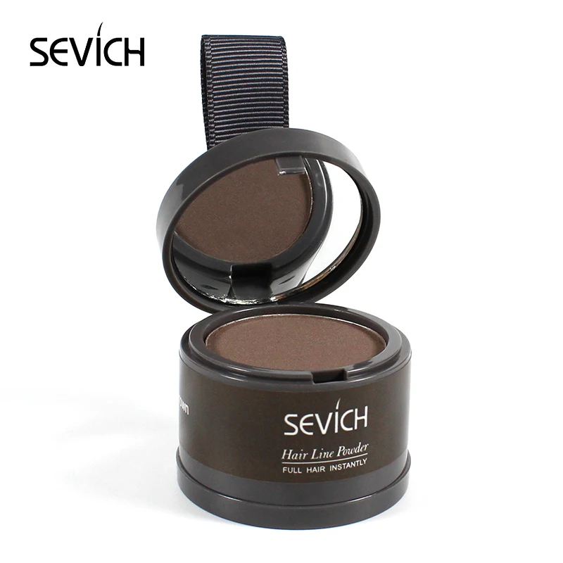 Med Brown Sevich, 4 г, светильник, цвет блонд, линия для волос, порошковое покрытие для корней волос, макияж, консилер для волос, линия для волос, тени, естественное покрытие, красота - Цвет: Med Brown