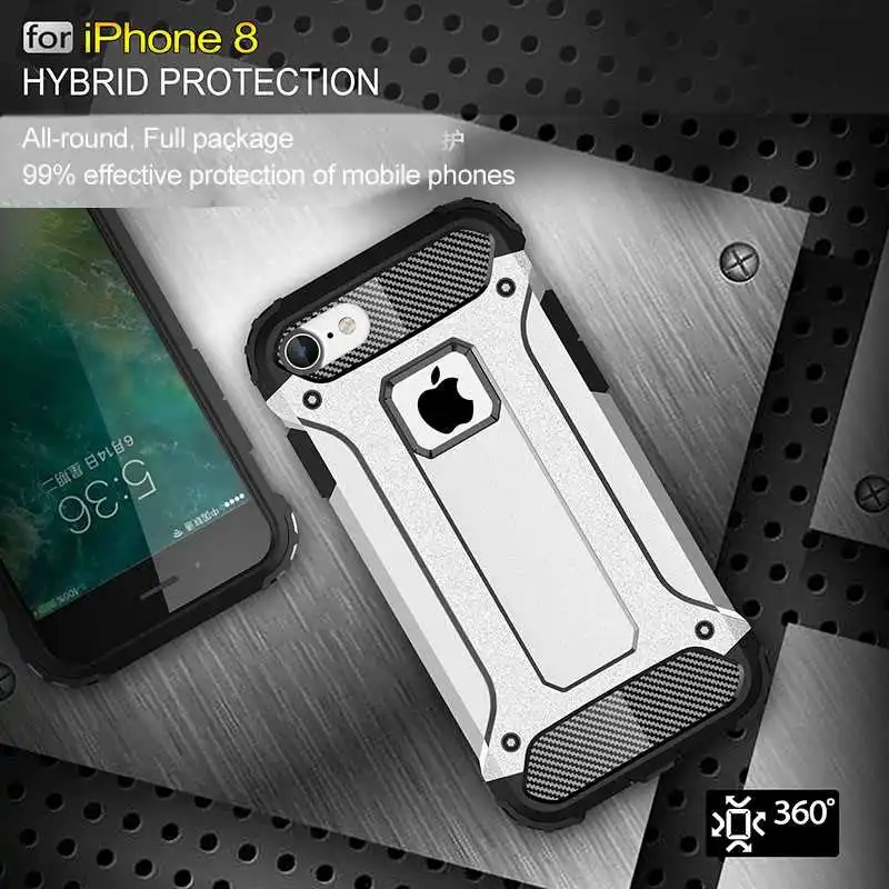 Mokoemi железная Броня ударопрочный чехол для iPhone 7 8 чехол для iPhone 8 7 Plus чехол для сотового телефона