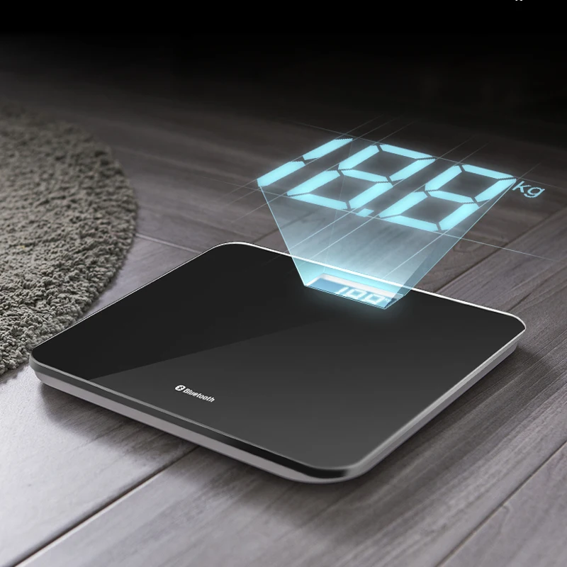 Digoo lcd Bluetooth весовые весы Измерение веса человеческого тела приложение запись отслеживание весы DG-B8025
