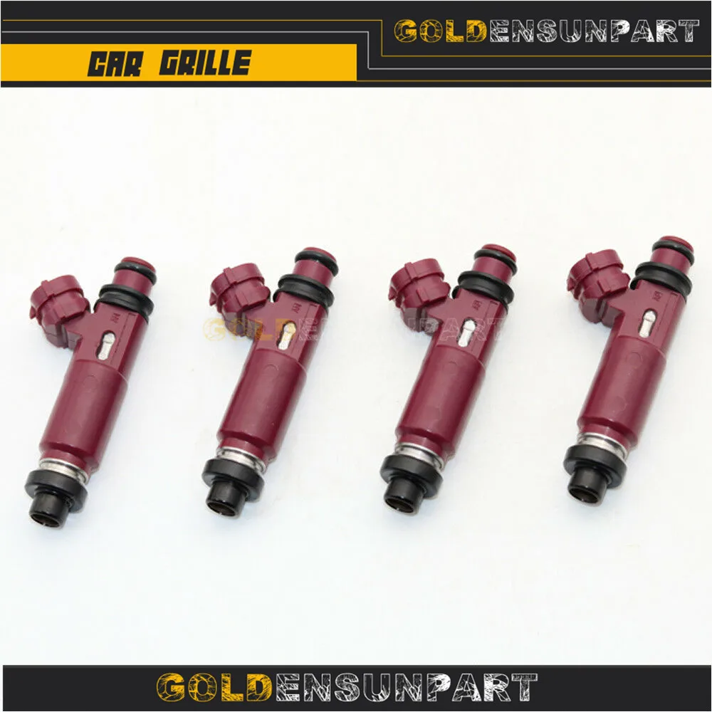 4 шт сопла форсунки 195500-3310 для Mazda Miata 1999-2000 1.8L-L4 1955003310 BP4W-13-250 FJ584 842-12201 M666 4G1402
