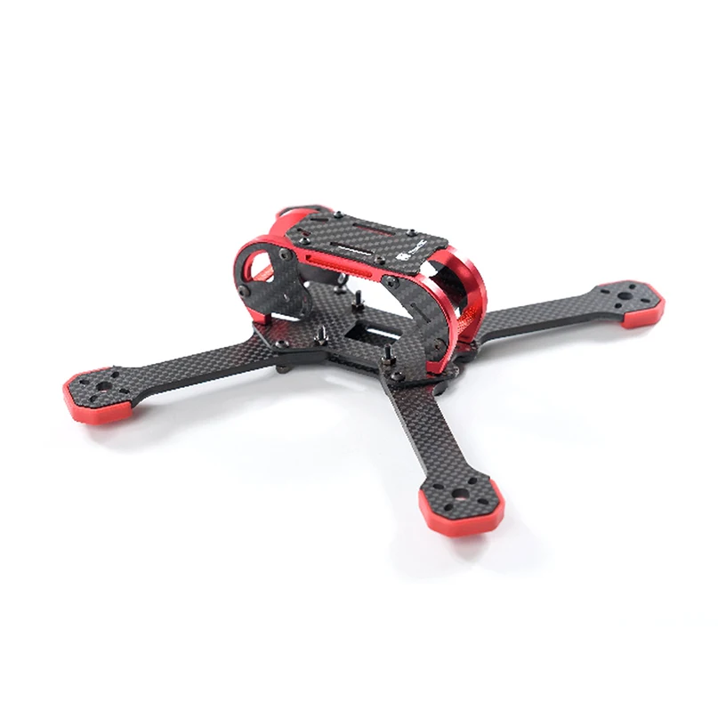

Hot Transtec Fatty 218 3K 4mm Carbon Fiber Racing Quadcopter Frame 218mm w/ 7075 Metal Parts Suitable for F3 Flying Tower Contro