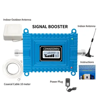 

Signal Booster LCD Display 850MHz Band 5 65dB Gain Cell Mobile Phone Signal Amplifier 850MHz Repeater