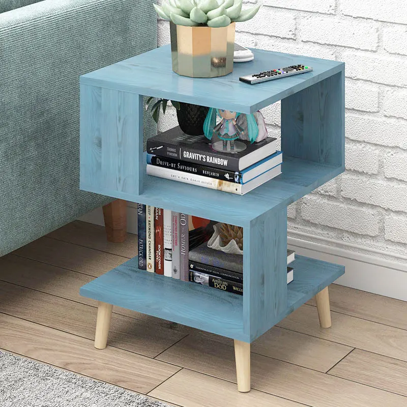 

Nordic Creative Modern Wooden Nightstand Coffee Sofa End Bedside Table Bedstand Cabinet Cupboard Bedroom Storage Home Furniture