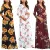 @ Long Dress For Pregnant Women Women Maternity Pregnancy Casual 3/4 Sleeve V-образным вырезом Maxi Wrap Long Dress Casual Boho Dress