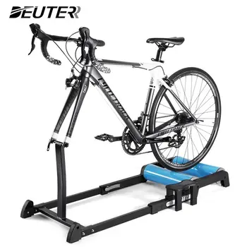 

DEUTER Bicycle Trainer Roller Indoor Home Exercise Cycling Training Fitness Portable Folding for 24 - 29" MTB 700C Road Bike