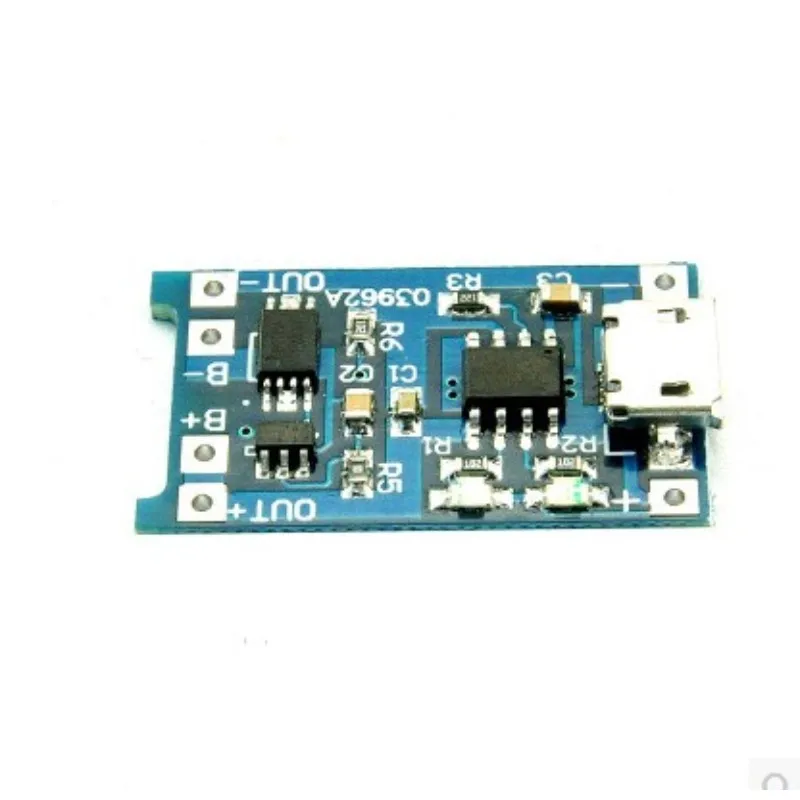 Зарядная плата для литиевой батареи от 5 в до 4 2 1A модуль TP4056 интерфейс MICRO USB с