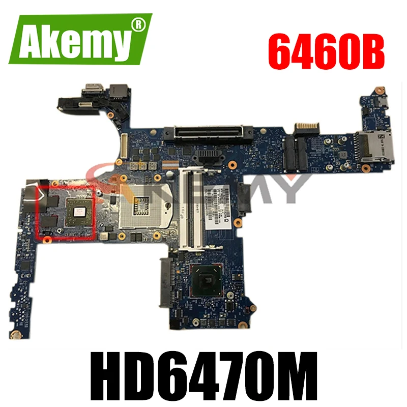 AKemy Laptop motherboard For HP EliteBook 6460B 8460P Mainboard 642754-001 642754-501 6050A2398501 SLJ4M HD6470M | Компьютеры и офис