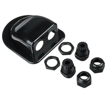 

2 Holes Cable Entry Gland Box 6-12mm Connector Junction Box Solar Panel Roof Gland Box For Motorhome Camper RV Boat Accessories