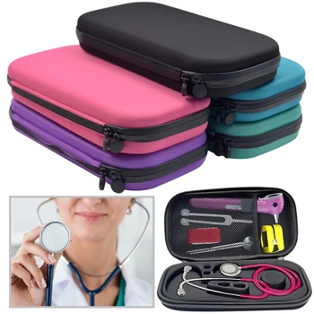 

EastVita Portable Stethoscope Storage Box Carry Travel Case Bag Hard Drive Pen Medical Organizer r30