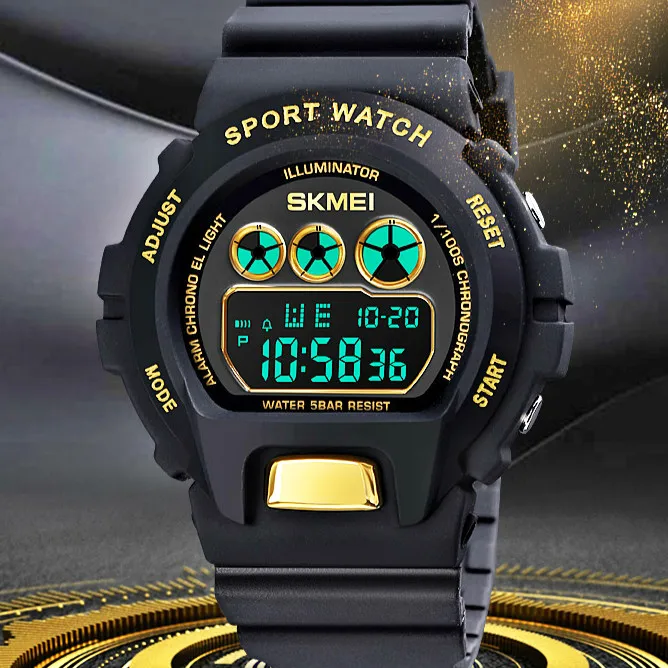 Skmei 1775 Women Men Watches Fashion Digital Wristwatch Luminous Display  Chronograph Clock Waterproof Sport Watch For Gift - Digital Wristwatches -  AliExpress