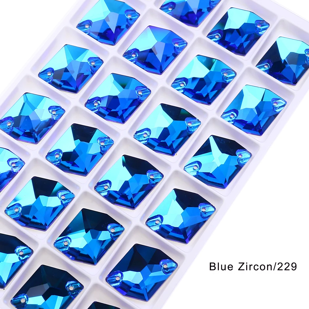 Versatile Flatback Sew-On Rhinestone K5 Glass AB Crystal