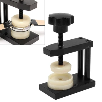 

Clock Watchmaker Repair Case Tool Remover Professional Rear Press DIY Bottom Cover Fixing Base Watch Back Closer Machine Snap On