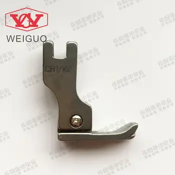 

Sewing machine parts all steel presser foot 0.1/0.2 CR1/32N CR1/16N high voltage wire spigot open foot grooved presser foot